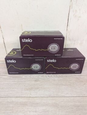 Lot Of 3 Stelo Glucose Biosensor Kit (2 Pack)Continuous Monitoring Sensors 1/27